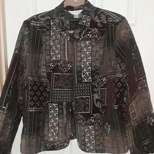 Christopher & Banks Tapestry blazer/jacket